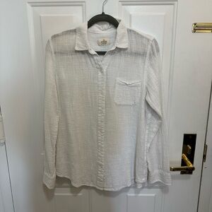 Marine Layer White Button Down - Medium